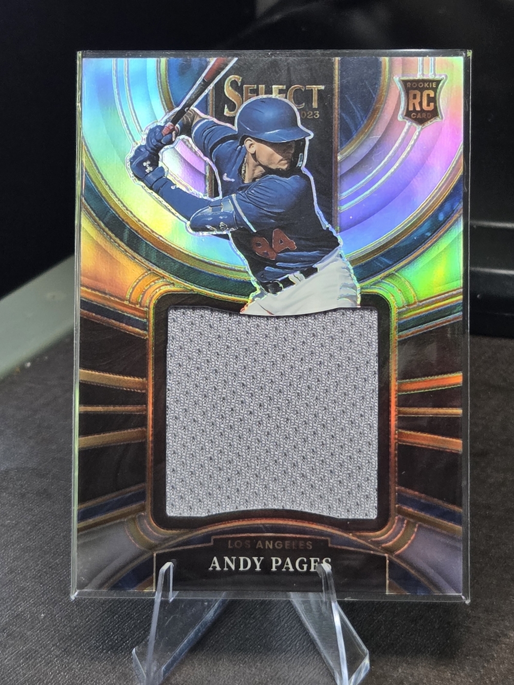 Panini Select Andy Pages Card - Blue, Gold, White Accents